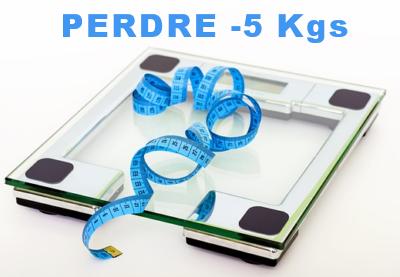 maigrir, perdre -5 kg